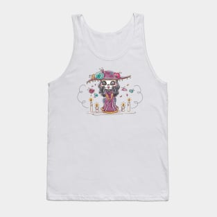 Day of the Dead La Calavera Catrina Tank Top